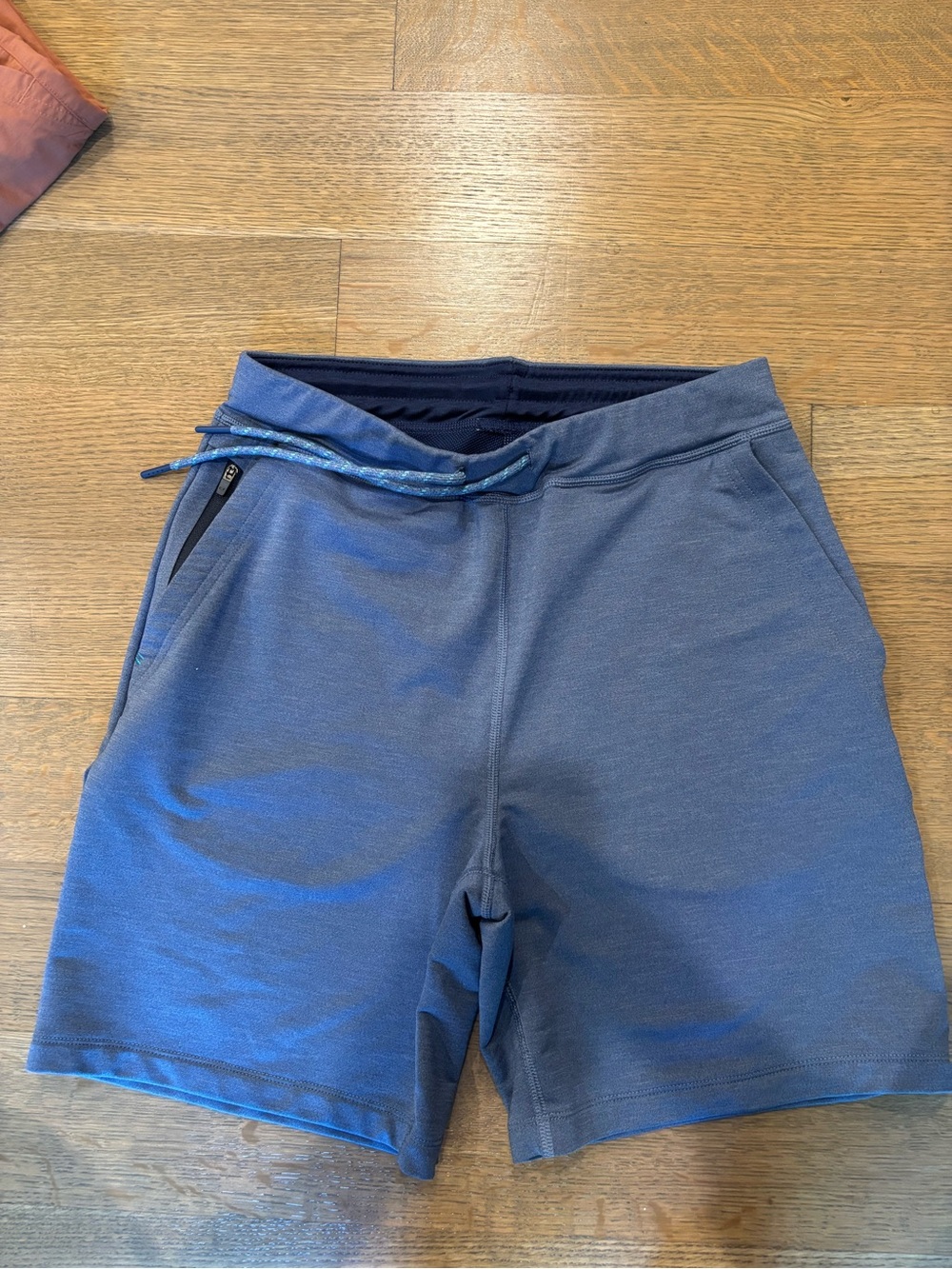 Vineyard Vines Slate Blue Athletic Drawstring Shorts